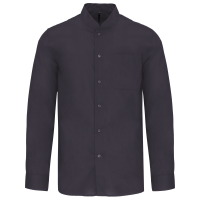 Chemise col mao manches longues – Image 36