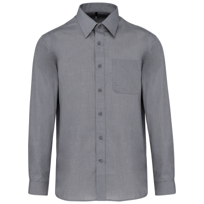Chemise popeline polycoton entretien facile homme – Image 56