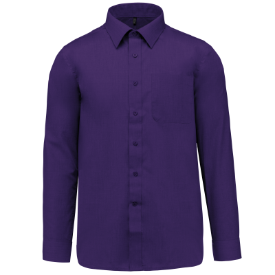 Chemise popeline polycoton entretien facile homme – Image 71