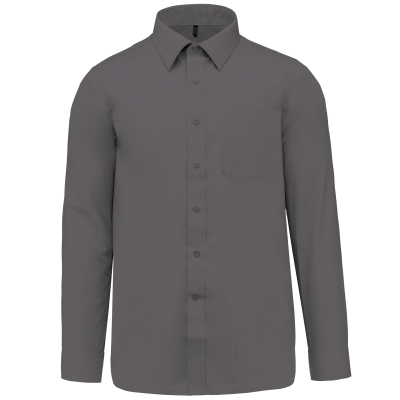 Chemise popeline polycoton entretien facile homme – Image 83