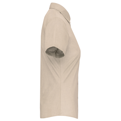 Chemise popeline polycoton manches courtes entretien facile femme – Image 12