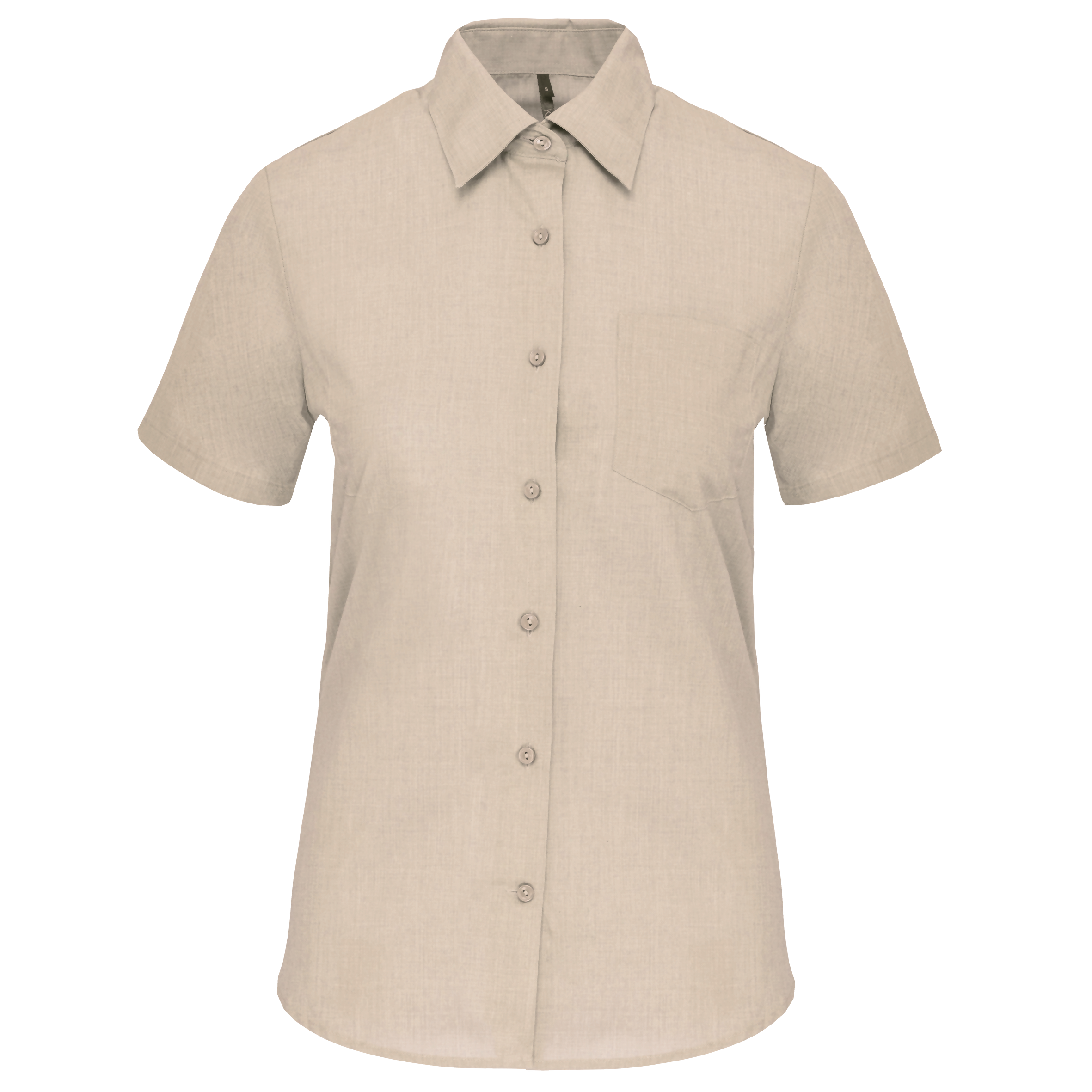 Chemise popeline polycoton manches courtes entretien facile femme – Image 10