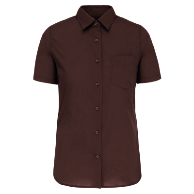 Chemise popeline polycoton manches courtes entretien facile femme – Image 25