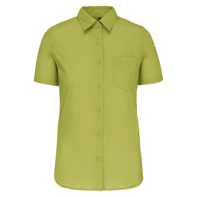 Chemise popeline polycoton manches courtes entretien facile femme – Image 28