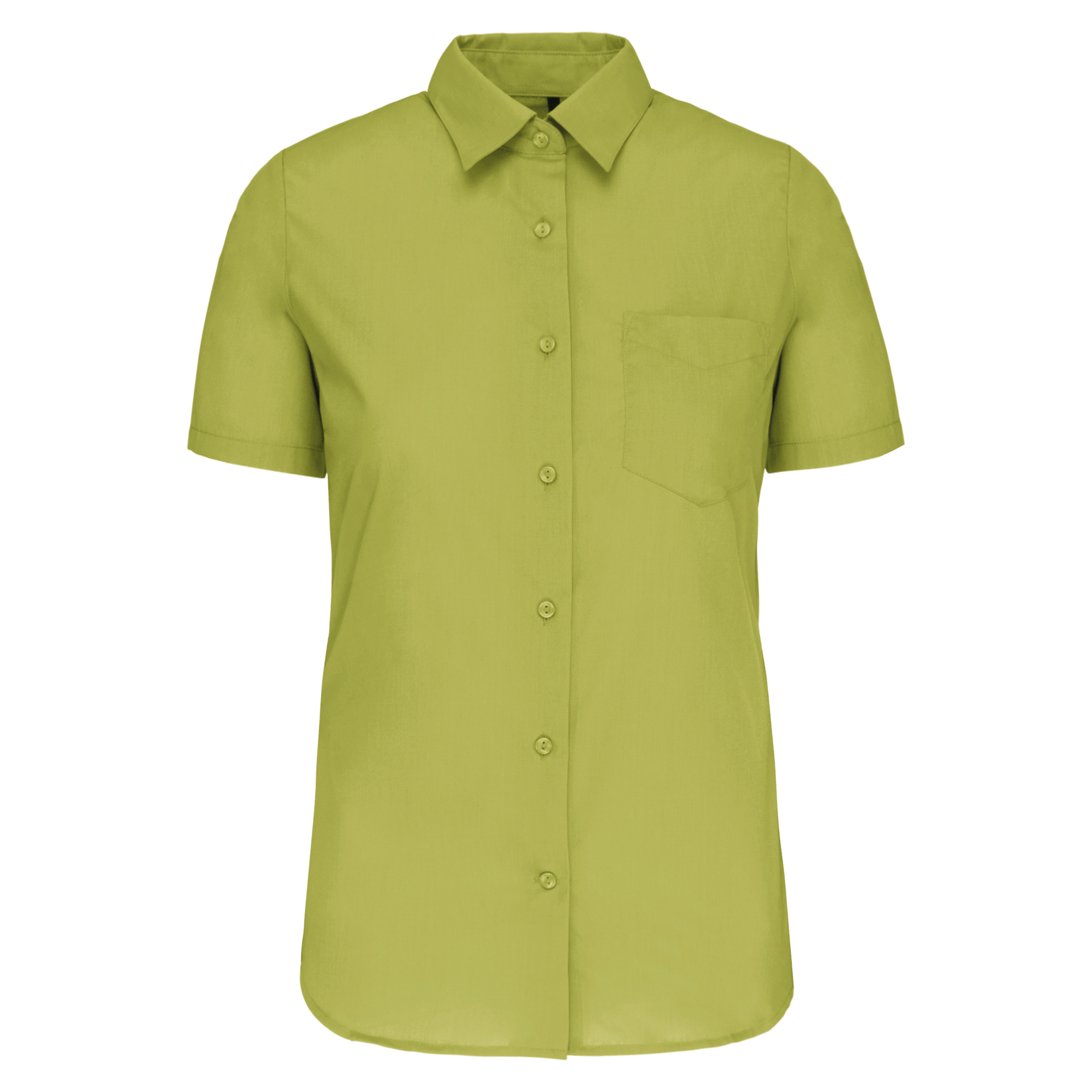 Chemise popeline polycoton manches courtes entretien facile femme – Image 28