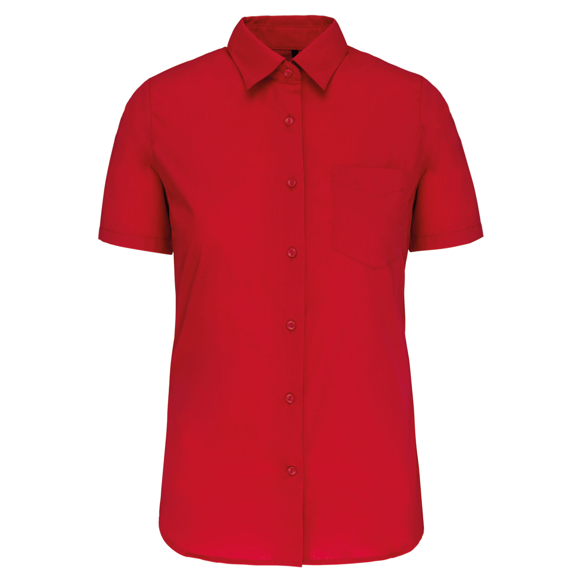 Chemise popeline polycoton manches courtes entretien facile femme – Image 31