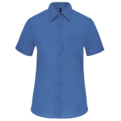 Chemise popeline polycoton manches courtes entretien facile femme – Image 34