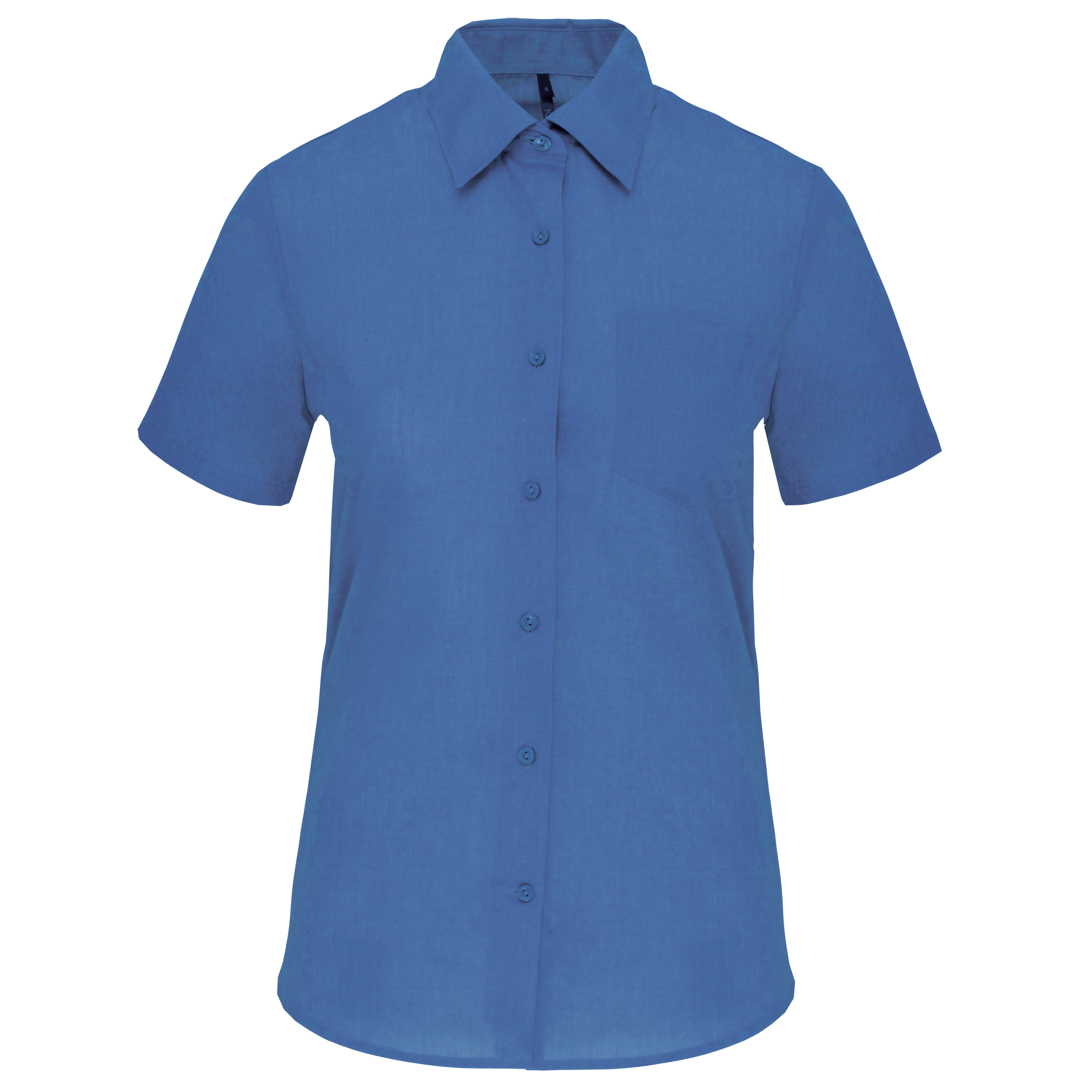 Chemise popeline polycoton manches courtes entretien facile femme – Image 34