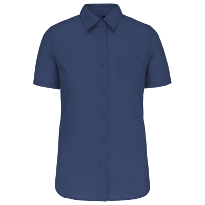 Chemise popeline polycoton manches courtes entretien facile femme – Image 37