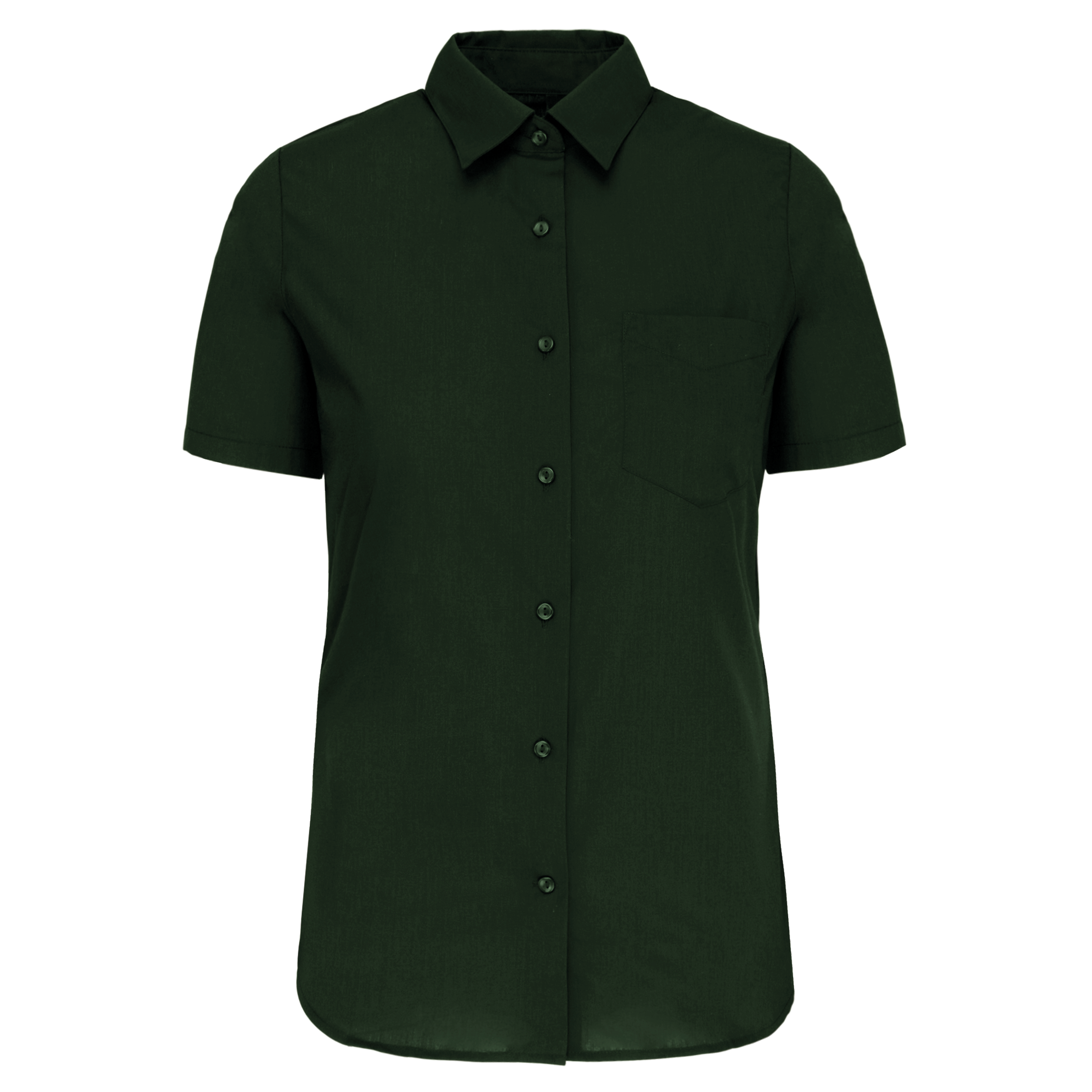 Chemise popeline polycoton manches courtes entretien facile femme – Image 40