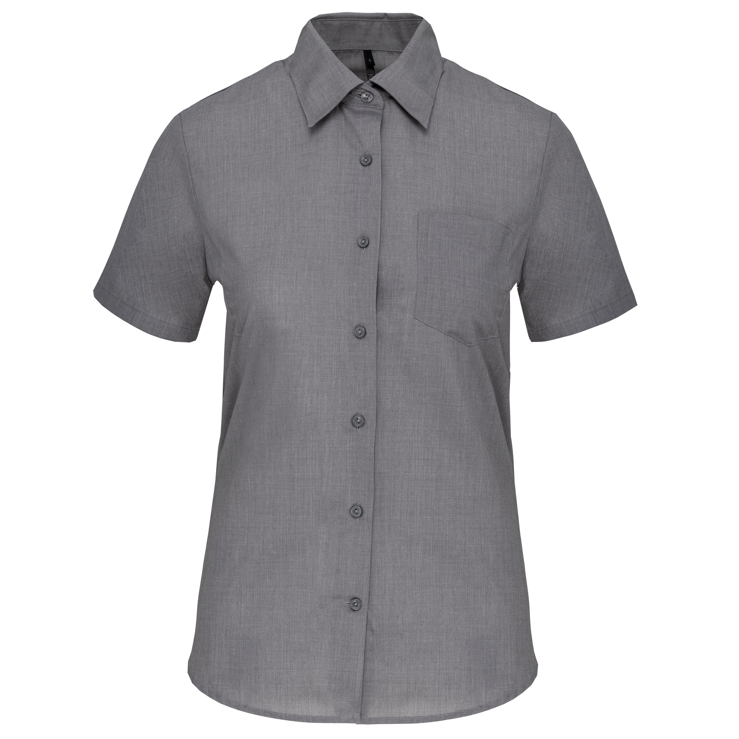Chemise popeline polycoton manches courtes entretien facile femme – Image 58