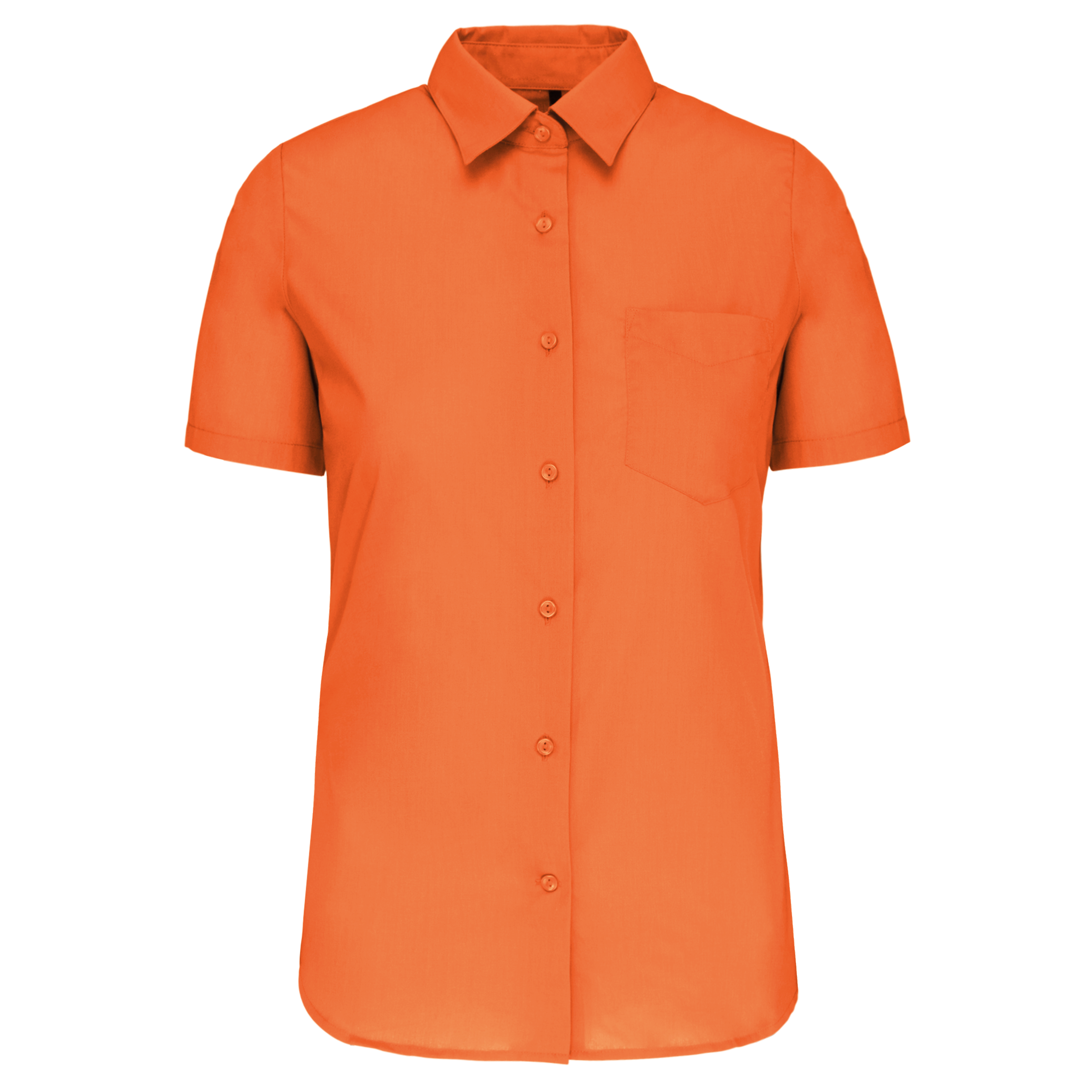 Chemise popeline polycoton manches courtes entretien facile femme – Image 64