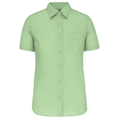 Chemise popeline polycoton manches courtes entretien facile femme – Image 70