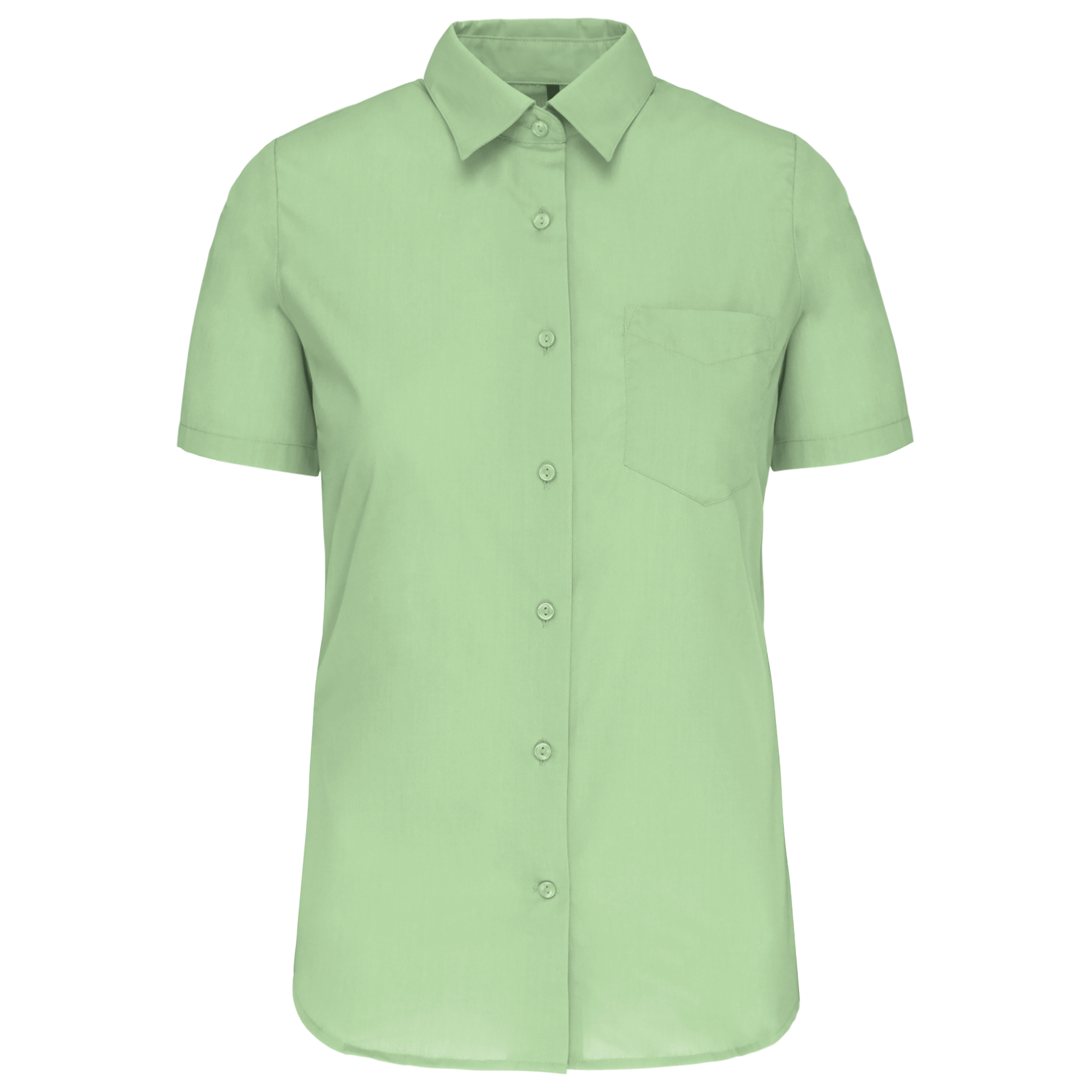 Chemise popeline polycoton manches courtes entretien facile femme – Image 70