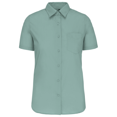 Chemise popeline polycoton manches courtes entretien facile femme – Image 76