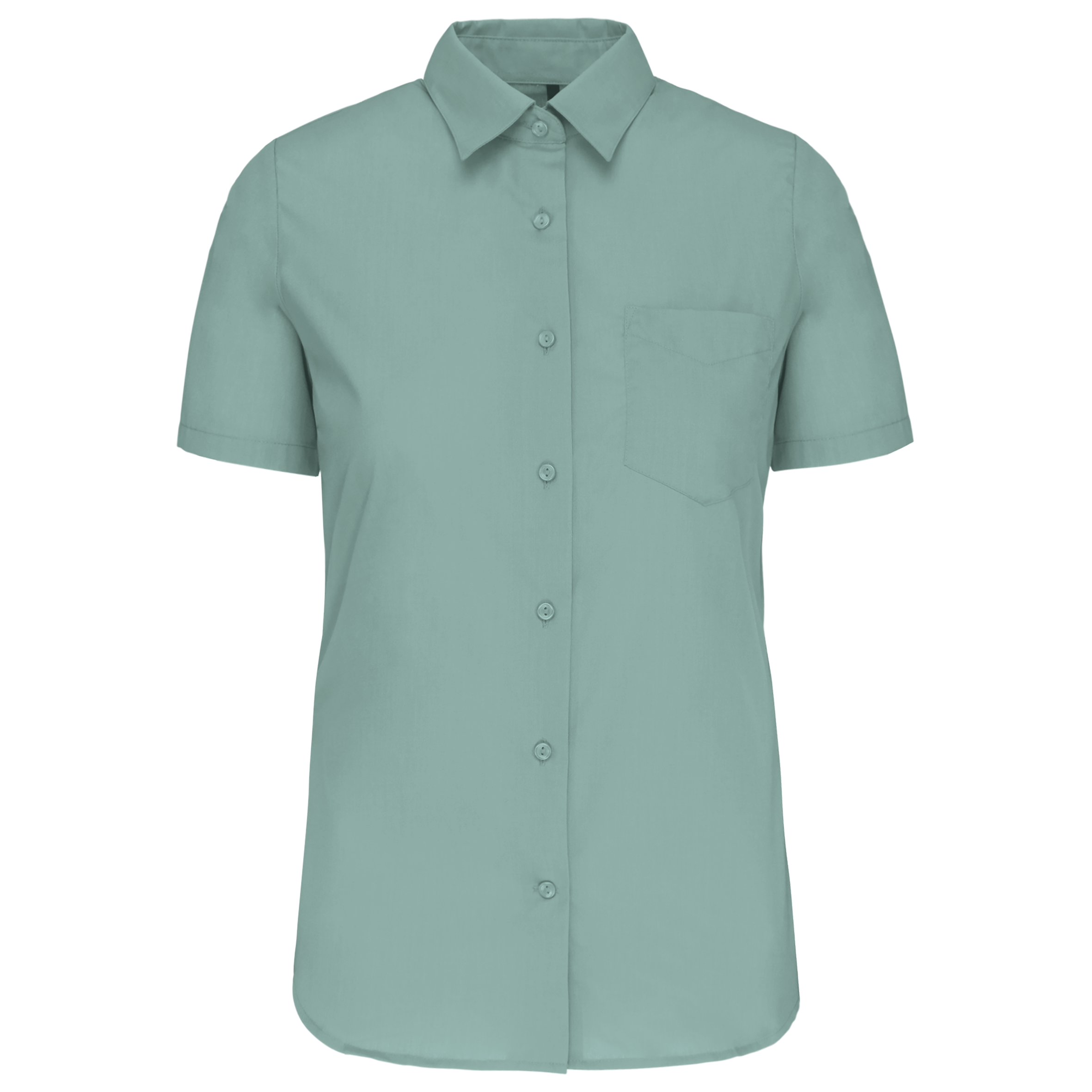 Chemise popeline polycoton manches courtes entretien facile femme – Image 76