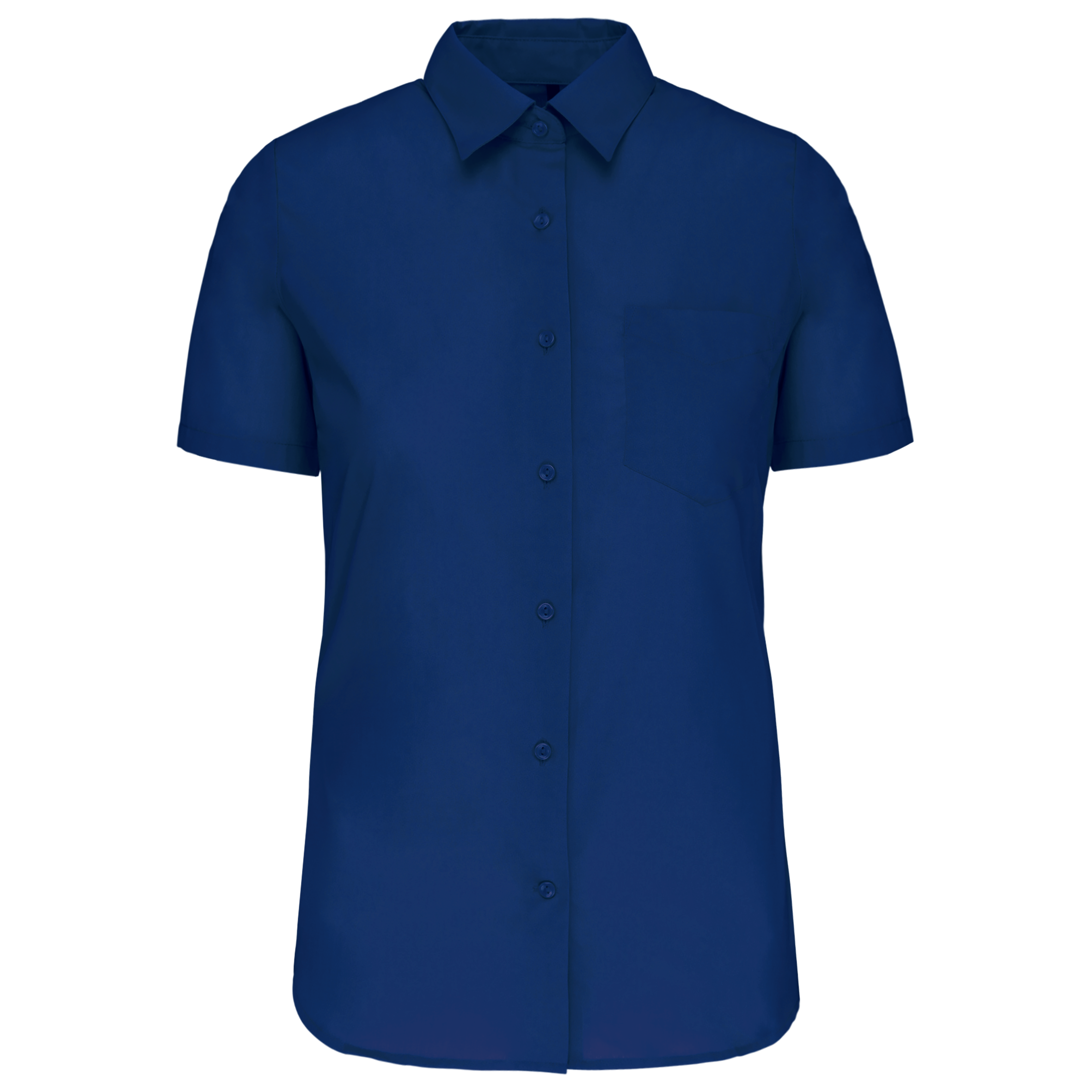 Chemise popeline polycoton manches courtes entretien facile femme – Image 82