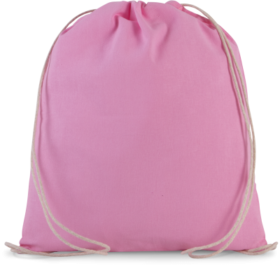 Petit sac à dos en coton bio avec cordelettes – Image 4