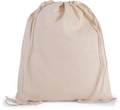 Petit sac à dos en coton bio avec cordelettes – Image 7