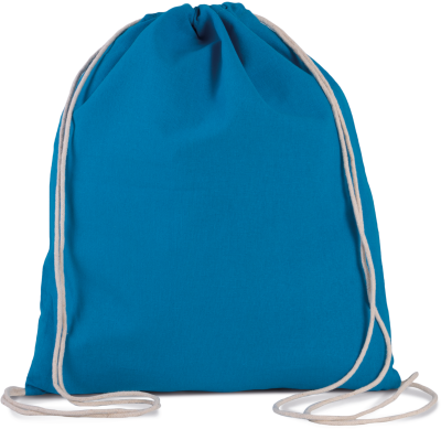 Petit sac à dos en coton bio avec cordelettes – Image 10