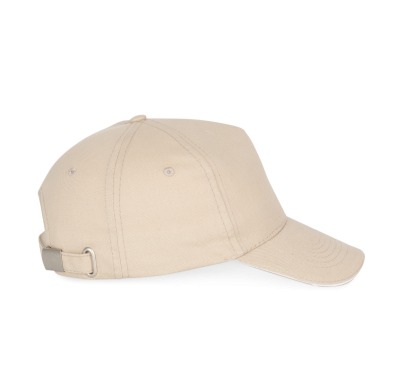 Casquette avec sandwich contrasté - 5 panneaux – Image 11