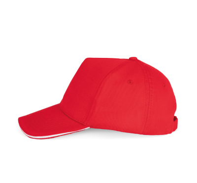 Casquette avec sandwich contrasté - 5 panneaux – Image 44