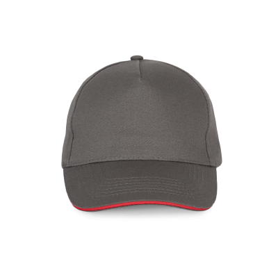 Casquette avec sandwich contrasté - 5 panneaux – Image 51