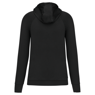 Sweat-shirt à capuche 1/4 zip sport unisexe – Image 10