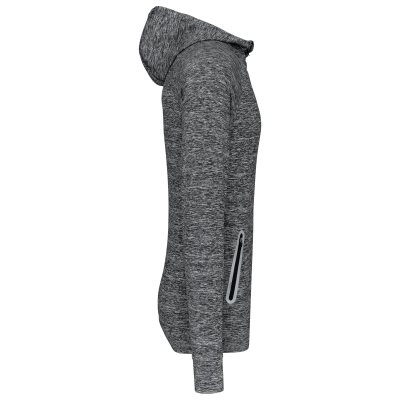 Sweat-shirt à capuche 1/4 zip sport unisexe – Image 23