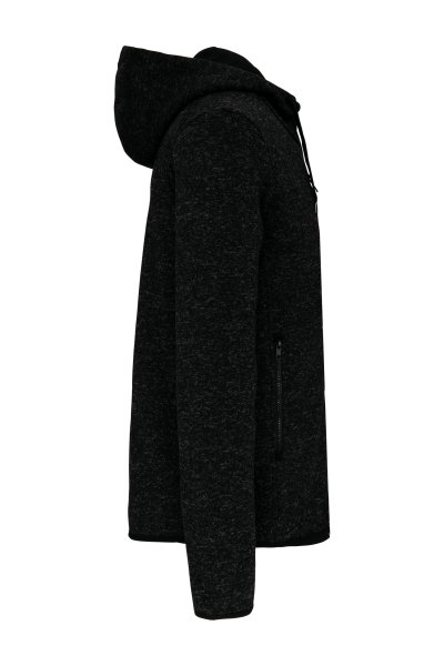 Veste à capuche chinée homme – Image 10