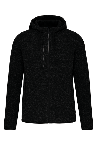 Veste à capuche chinée homme – Image 8