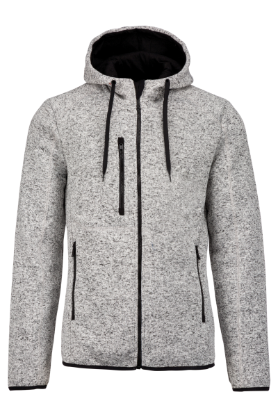 Veste à capuche chinée homme – Image 11