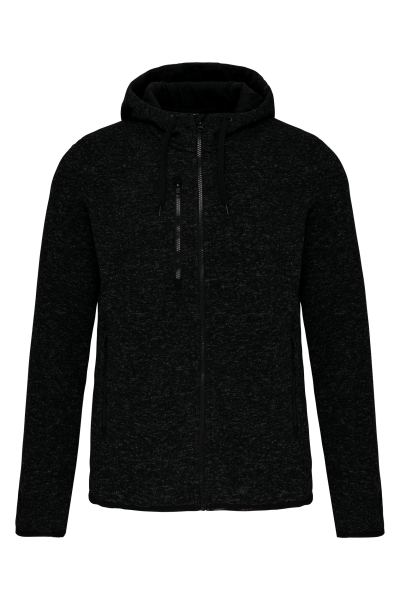 Veste à capuche chinée femme – Image 8