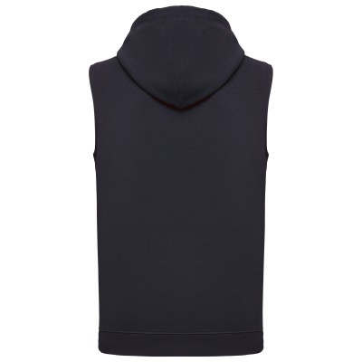 Sweat-shirt à capuche sans manches unisexe – Image 10