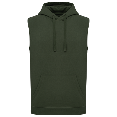 Sweat-shirt à capuche sans manches unisexe – Image 15