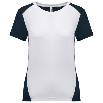 T-shirt de sport écoresponsable bicolore femme – Image 18