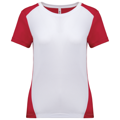 T-shirt de sport écoresponsable bicolore femme – Image 21