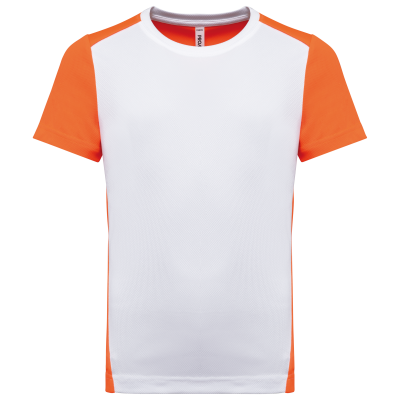 T-shirt de sport écoresponsable bicolore enfant – Image 15