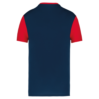 Maillot manches courtes bicolore unisexe – Image 48