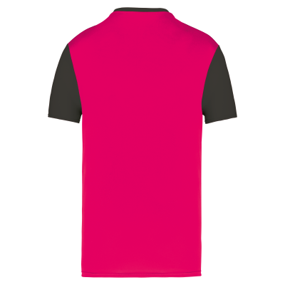 Maillot manches courtes bicolore unisexe – Image 54