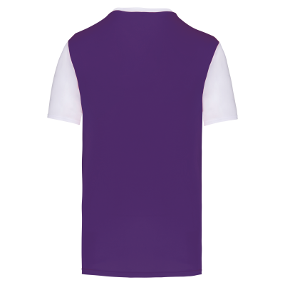 Maillot manches courtes bicolore unisexe – Image 57