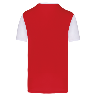 Maillot manches courtes bicolore unisexe – Image 66