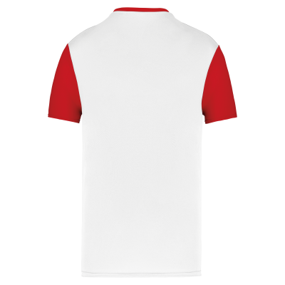 Maillot manches courtes bicolore unisexe – Image 78