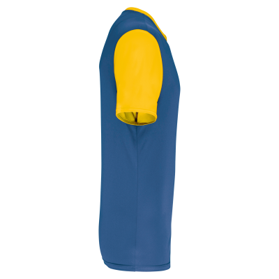 Maillot manches courtes bicolore unisexe – Image 61