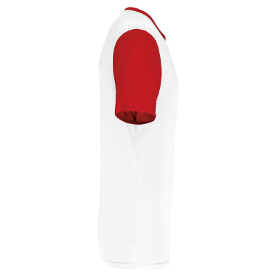 Maillot manches courtes bicolore unisexe – Image 79