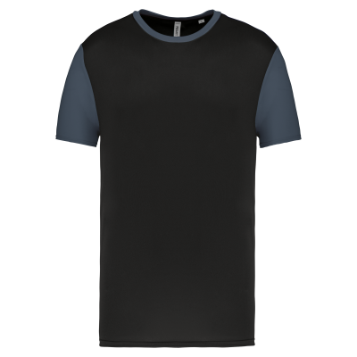 Maillot manches courtes bicolore unisexe – Image 8