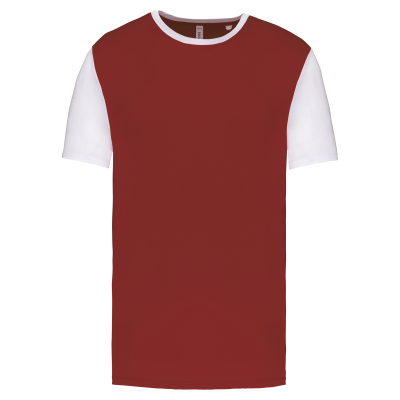 Maillot manches courtes bicolore unisexe – Image 26