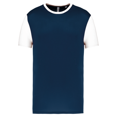 Maillot manches courtes bicolore unisexe – Image 50