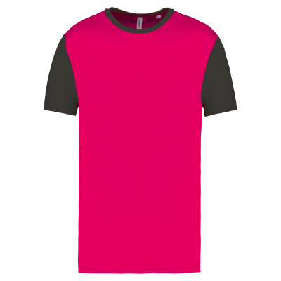 Maillot manches courtes bicolore unisexe – Image 53