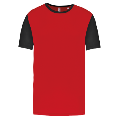 Maillot manches courtes bicolore unisexe – Image 62